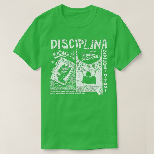Discipline A Kitschme T-shirt (Design voorkant)