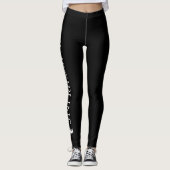 Discipline Black Leggings (Voorkant)