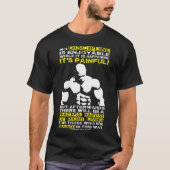 DISCIPLINE - Bodybuilding Workout Motivatie T-shirt (Voorkant)