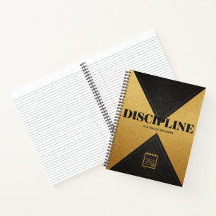 Discipline Bouwt Alles Op Fitness Motivatie Notitieboek