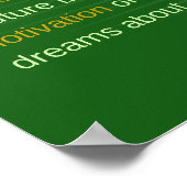 Discipline Bouwt de Toekomst Poster (Hoek)