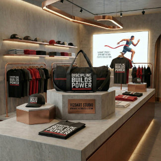 Discipline Bouwt Kracht Gym Motivatie Tas