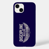 DISCIPLINE BOUWT VRIJHEID Case-Mate iPhone CASE (Achterkant)