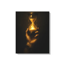 Discipline Boven Comfort Canvasprint