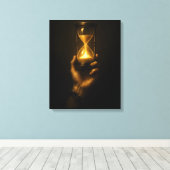 Discipline Boven Comfort Canvasprint Canvas Afdruk (Insitu (Houten vloer))