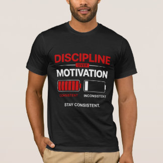 Discipline Boven Motivatie – Blijf Consistent | Se T-shirt