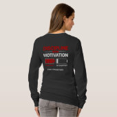 Discipline Boven Motivatie – Blijf Consistent | Se T-shirt (Achterkant volledig)