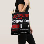 Discipline Boven Motivatie – Blijf Consistent | Se Tote Bag (Dichtbij)