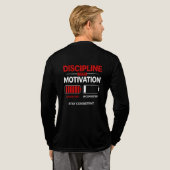 Discipline Boven Motivatie – Blijf Consistent | Se Tri-Blend Shirt (Achterkant)