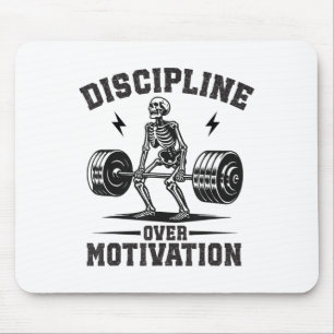Discipline Boven Motivatie Gym Motivatie Training Muismat