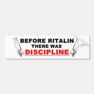 Discipline Bumpersticker