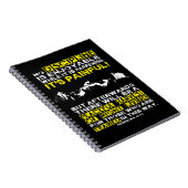 DISCIPLINE - Deadlift Workout Motivatie Notitieboek (Rechterzijde)