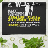 DISCIPLINE - Deadlift Workout Motivatie Theedoek (Gevouwen)