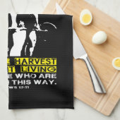 DISCIPLINE - Deadlift Workout Motivatie Theedoek (Quarter Fold)