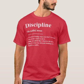 Discipline Definitie T-shirt