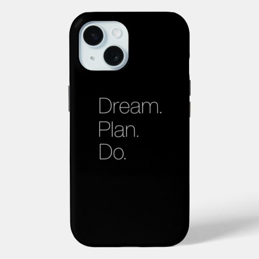 discipline dream Case-Mate iPhone case (Achterkant)