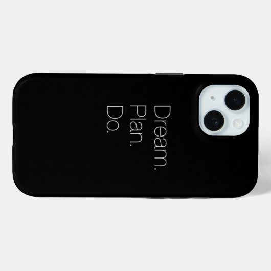 discipline dream Case-Mate iPhone case (Achterkant (horizontaal))