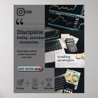 Discipline en trendbeheersing  poster