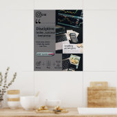 Discipline en trendbeheersing poster (Keuken)