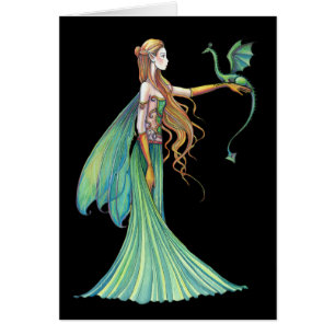 Discipline Green Fairy Dragon van Molly Harrison