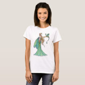 Discipline Green Fairy Dragon van Molly Harrison T-shirt (Voorkant volledig)