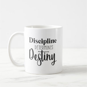 Discipline - Hustle, Gym, Succes Motivatie Koffiemok
