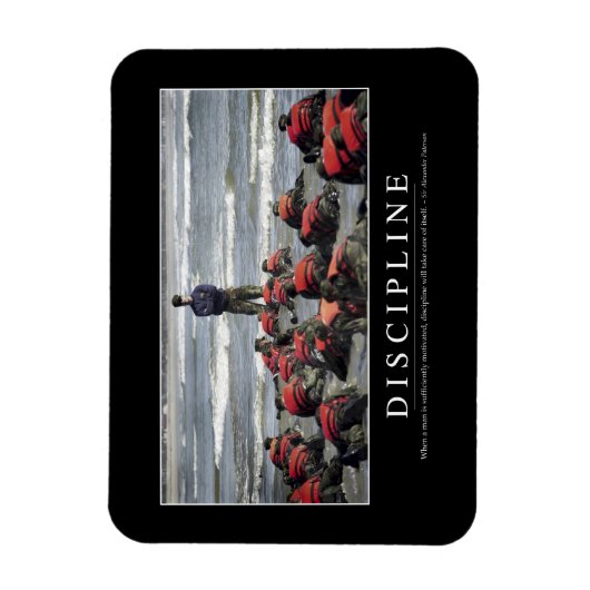 Discipline: Inspirerend prijsopgave Magneet (Verticaal)