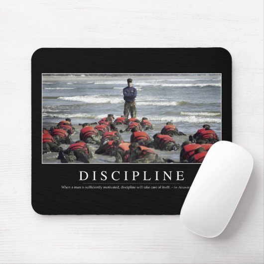 Discipline: Inspirerend prijsopgave Muismat (Met muis)