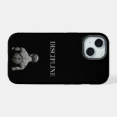 discipline iPhone 15 case (Achterkant horizontaal)