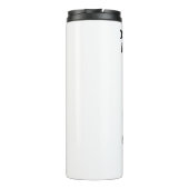 Discipline is de brug tussen doelen en vechtkunst thermosbeker (Achterkant)