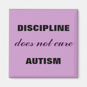 Discipline is geen acuut autisme magneet