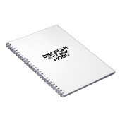 Discipline Is My Only Mood Minimalist Spiral  Notitieboek (Rechterzijde)