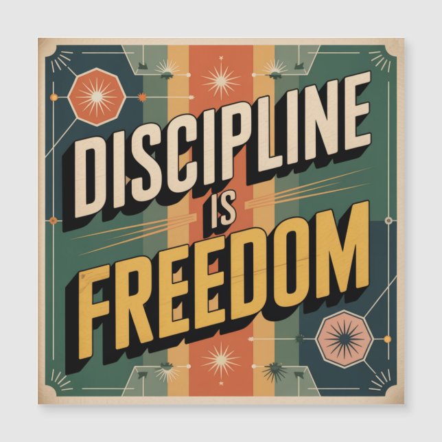 Discipline Is Vrijheid (Voorkant)