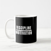 Discipline Motivatie Koffiemok (Links)