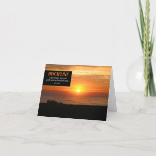 Discipline Motivatie nota Kaart