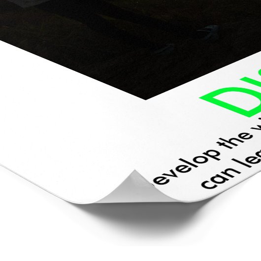 DISCIPLINE motivatie poster (Hoek)