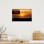 Discipline Motivatie Poster afdrukken (Keuken)