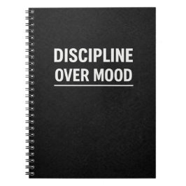 Discipline Over Mood Motivational Planner Notitieboek