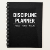 Discipline Planner Focus Habits Results (Voorkant)