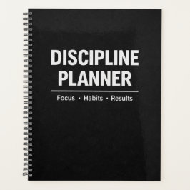 Discipline Planner Focus Habits Results