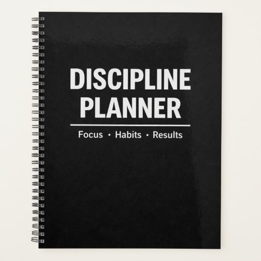 Discipline Planner Focus Habits Results (Voorkant)