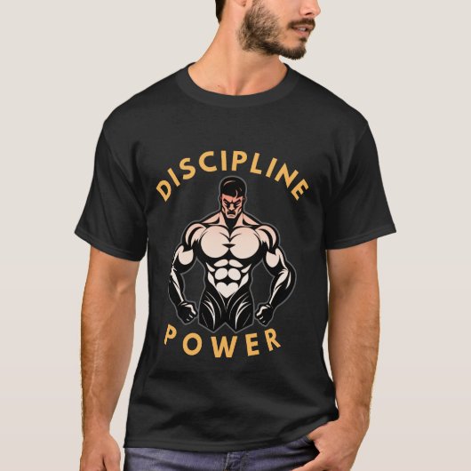 Discipline Power Gym T-shirt (Voorkant)