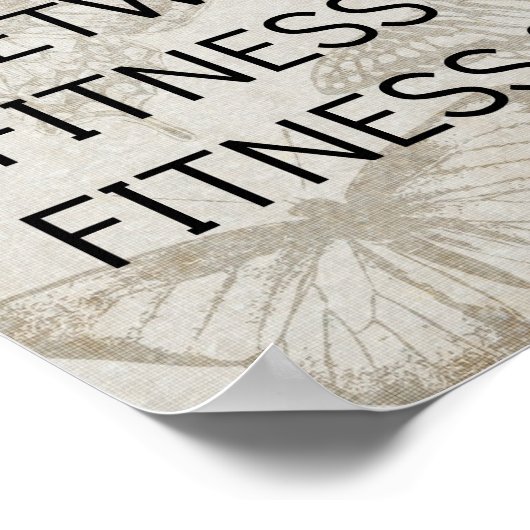 Discipline Quote for Fitness Success Poster (Hoek)