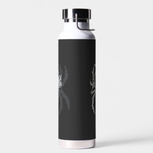 Discipline Spider Gym Fitness Grafisch Waterfles