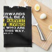 DISCIPLINE - Squat Workout Motivatie Theedoek (Quarter Fold)