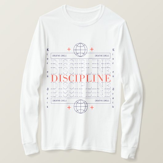 Discipline Streetwear T-shirt (Design voorkant)
