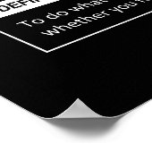 Discipline - Succeselement - Motivatie Poster (Hoek)