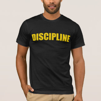 discipline t-shirt