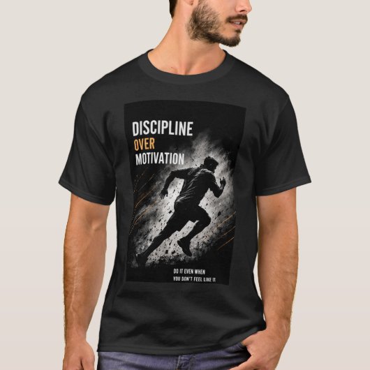 🔥 Discipline Training Voor Tienerjongens 💪 T-shirt (Voorkant)
