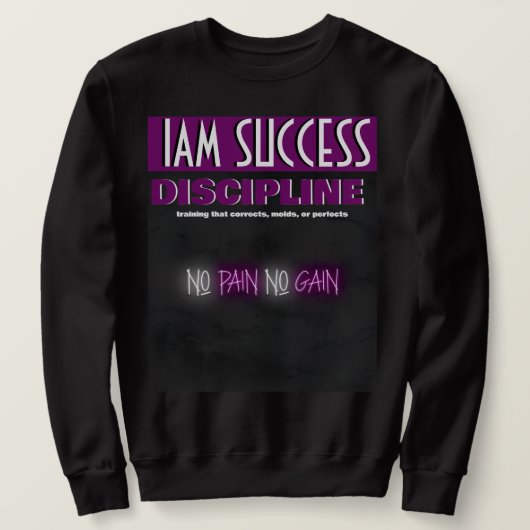 DISCIPLINE TRUI (Design voorkant)